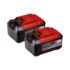 2x Batterie Einhell X-Charge 5.2h 18v