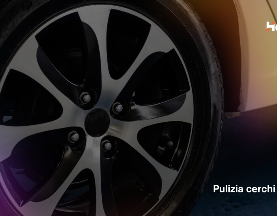 Pulizia cerchi in lega