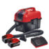 Aspiratore solidi e liquidi Einhell a batteria completo di tutto