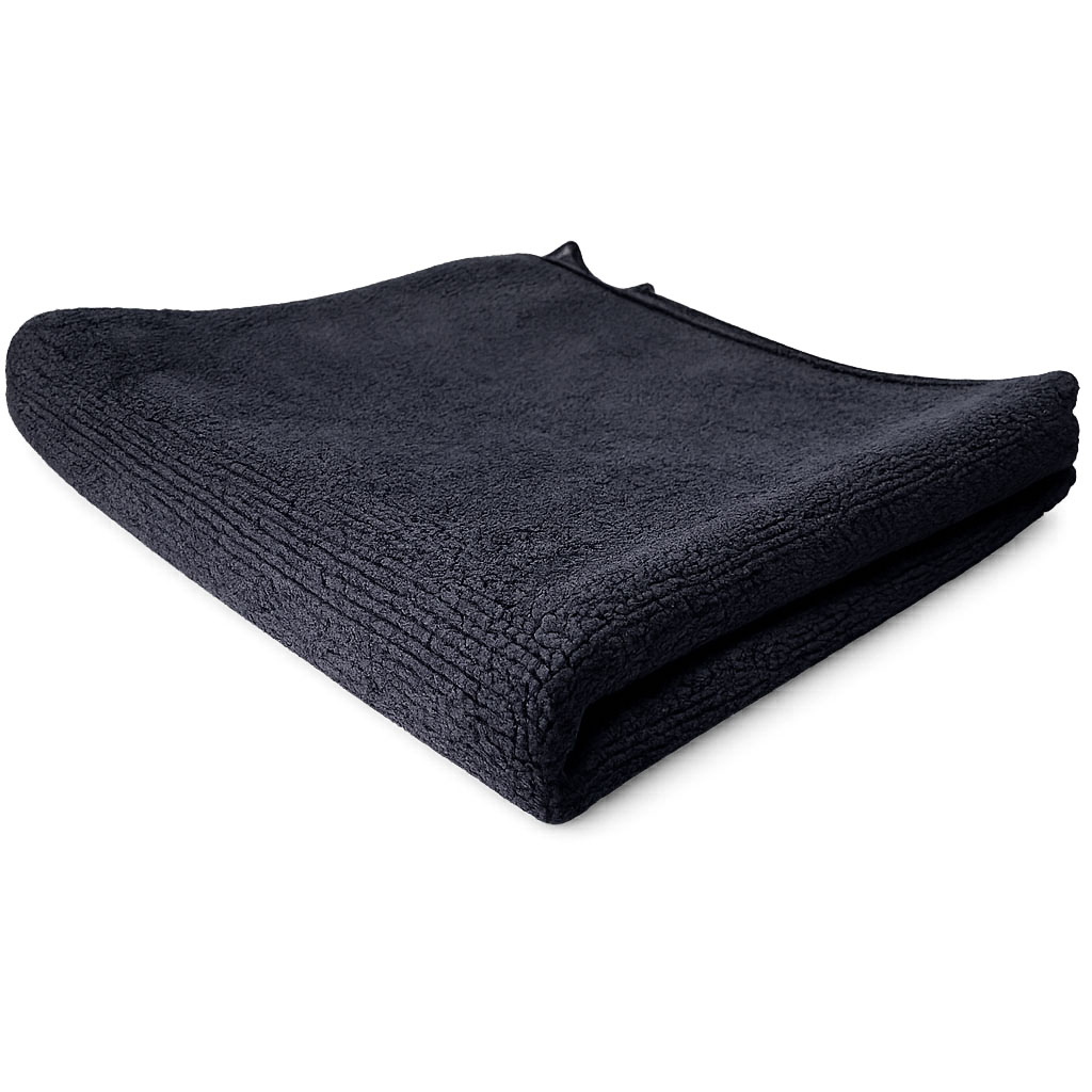 Panni neri in microfibra