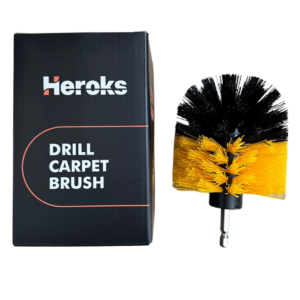 Drill carpet brush